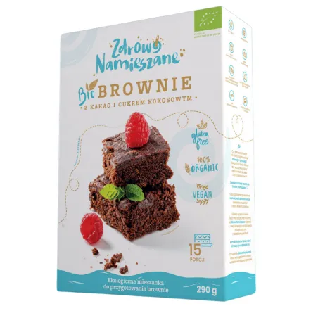 Mieszanka na Brownie BIO 290 g - Bezglutenowa i Wegańska