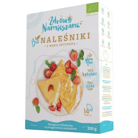 Mieszanka na Naleśniki BIO 200 g - Bezglutenowa i Ekologiczna