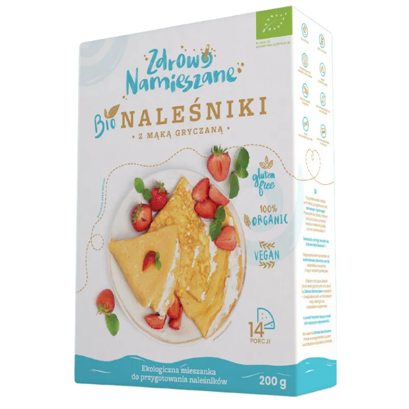 Mieszanka na Naleśniki BIO 200 g - Bezglutenowa i Ekologiczna