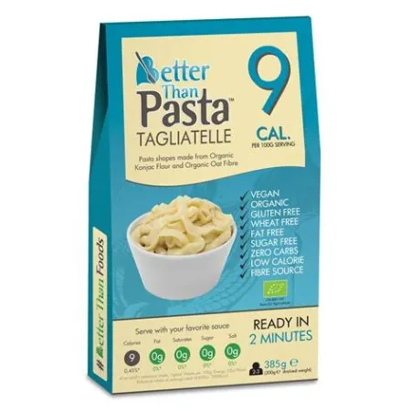Makaron (Konjac) Tagliatelle Bezglutenowy BIO 385 g - Lekki i Zdrowy