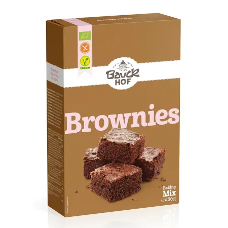 Mieszanka na Brownie Bezglutenowa BIO 400 g - Bauck Hof