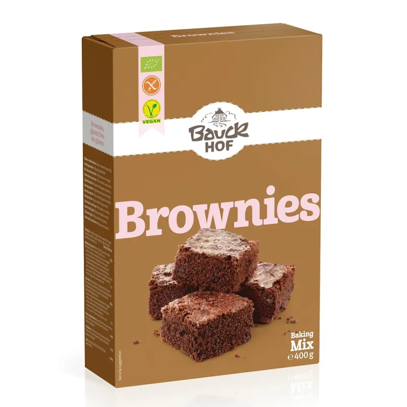 Mieszanka na Brownie Bezglutenowa BIO 400 g - Bauck Hof