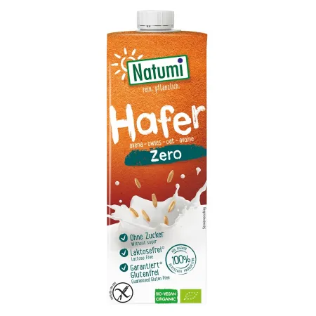 Napój Owsiany Bez Cukru Bezglutenowy BIO 1 L - NATUMI