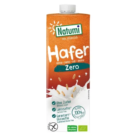 Napój Owsiany Bez Cukru Bezglutenowy BIO 1 L - NATUMI