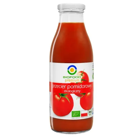 Przecier pomidorowy bezglutenowy BIO 500 ml - Bio Food