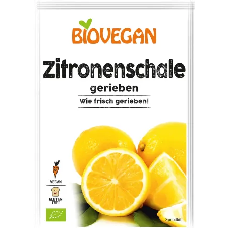 Skórka Cytryny Mix Bezglutenowa BIO 9 g – Biovegan