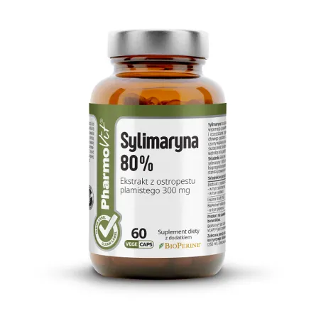Sylimaryna (300 mg) Bezglutenowa 60 Kapsułek - Pharmovit