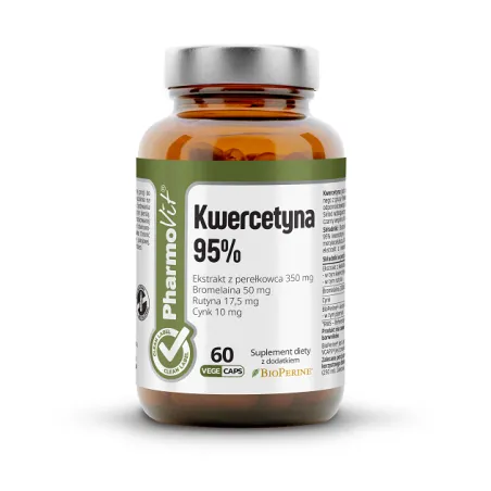Kwercetyna Bezglutenowa 60 Kapsułek - Pharmovit (Clean Label) | Suplement Diery