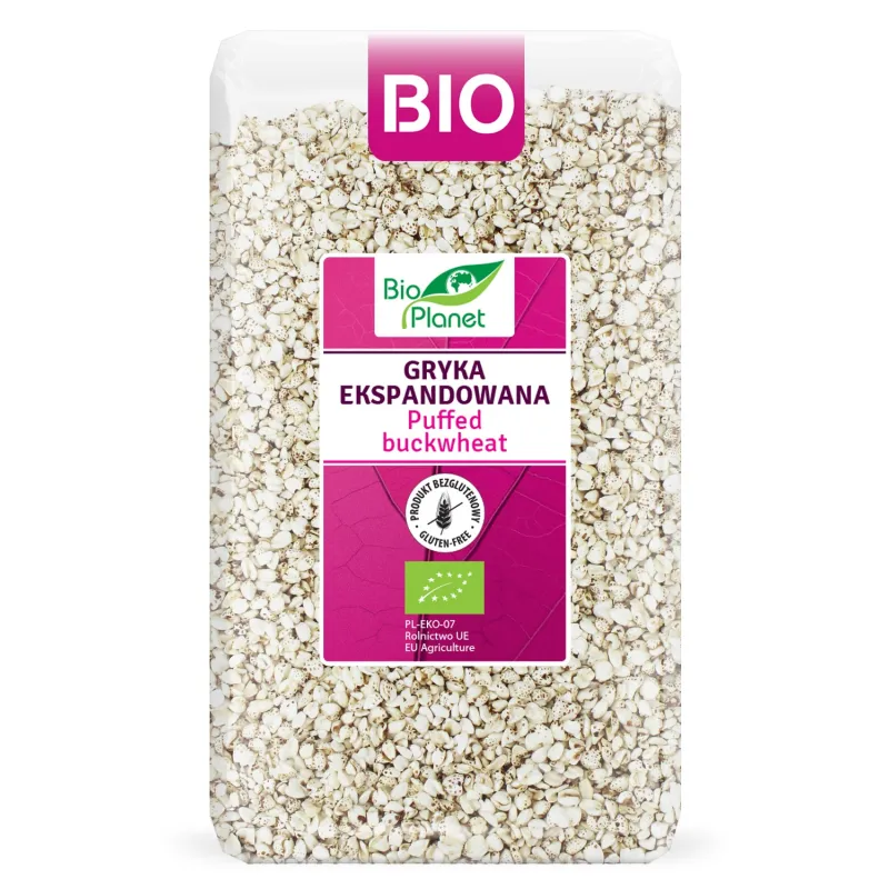 Gryka Ekspandowana Bezglutenowa BIO 100 g – Bio Planet