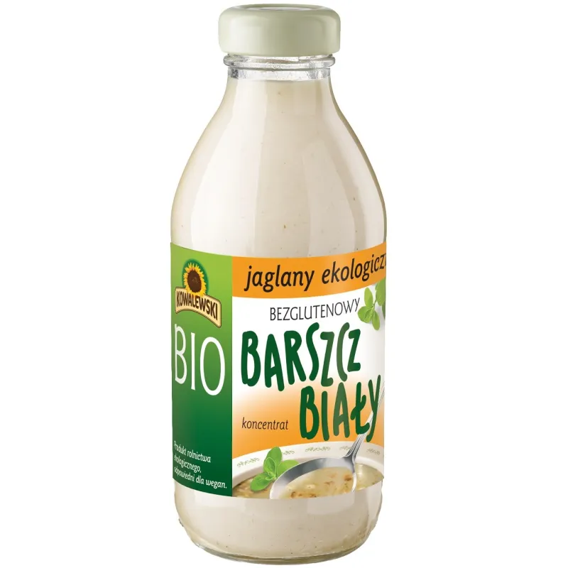 Barszcz Biały Jaglany Bezglutenowy BIO 320 ml - Kowalewski
