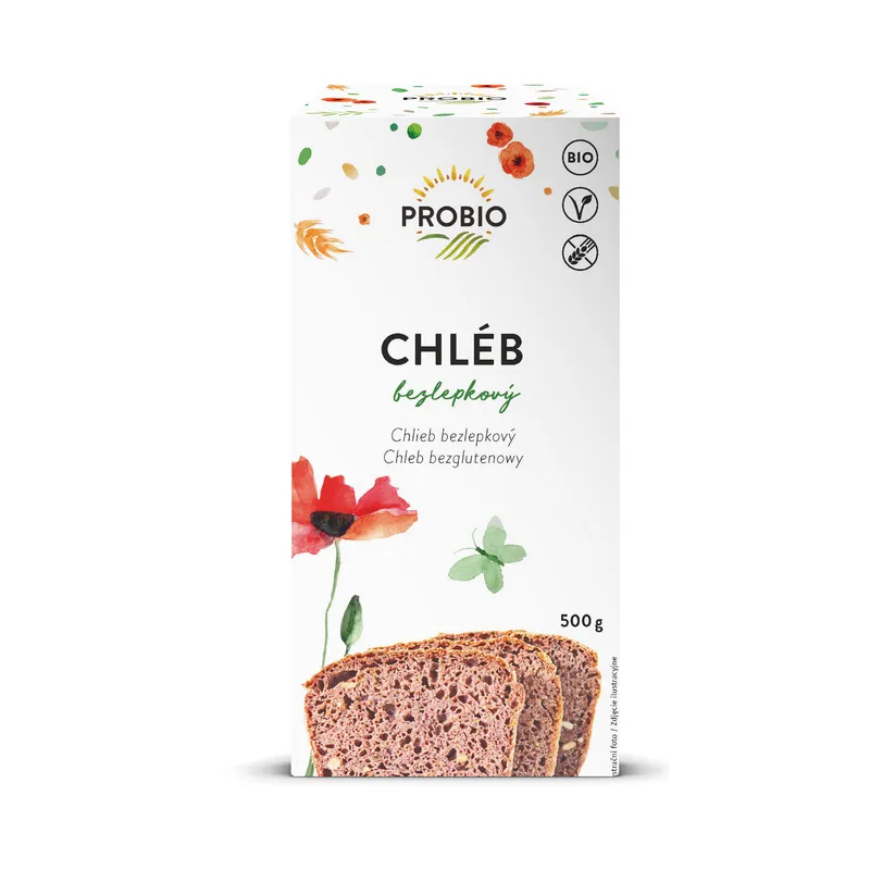 Mieszanka do Wypieku Chleba Bezglutenowa BIO 500 g - PROBIO