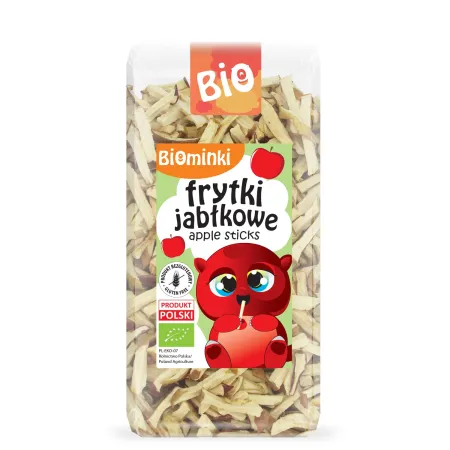 Frytki Jabłkowe Bezglutenowe BIO 50 g - Biominki