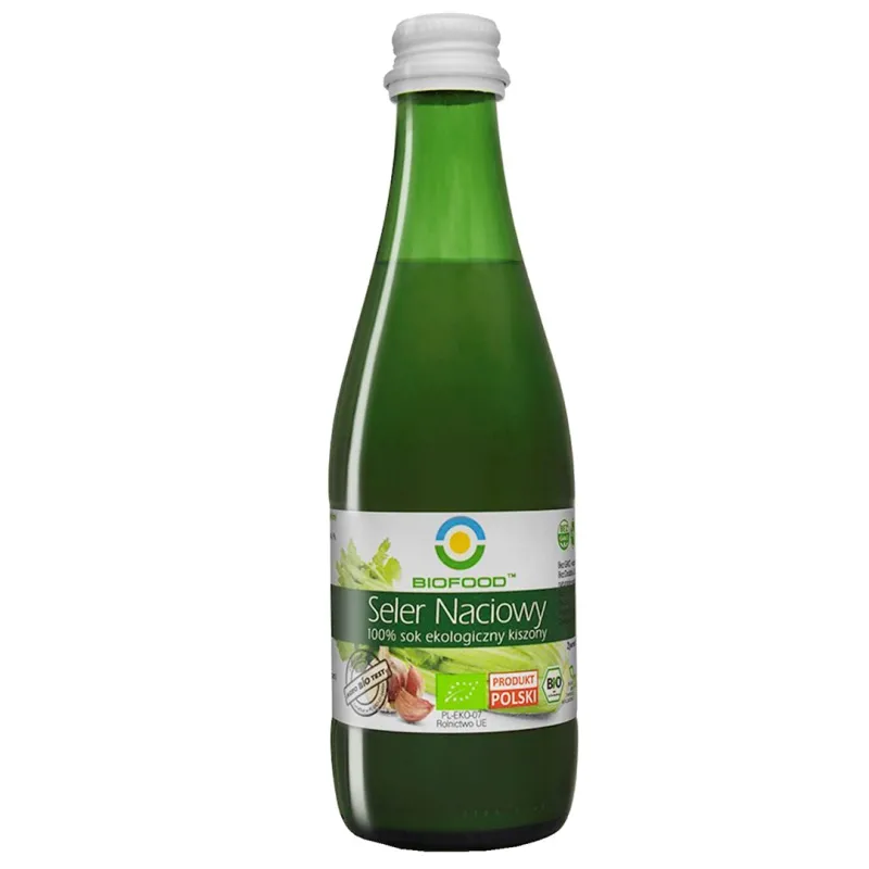 Sok z Selerów Naciowych Kiszonych BIO 300 ml - Bio Food