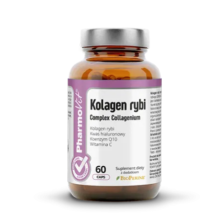 Kolagen Rybny Complex Bezglutenowy 60 kapsułek - Pharmovit