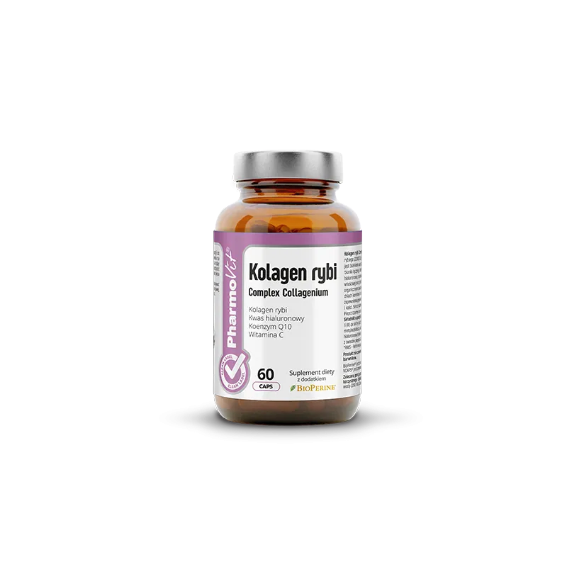Kolagen Rybny Complex Bezglutenowy 60 kapsułek - Pharmovit