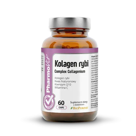 Kolagen Rybny Complex Bezglutenowy 60 kapsułek - Pharmovit