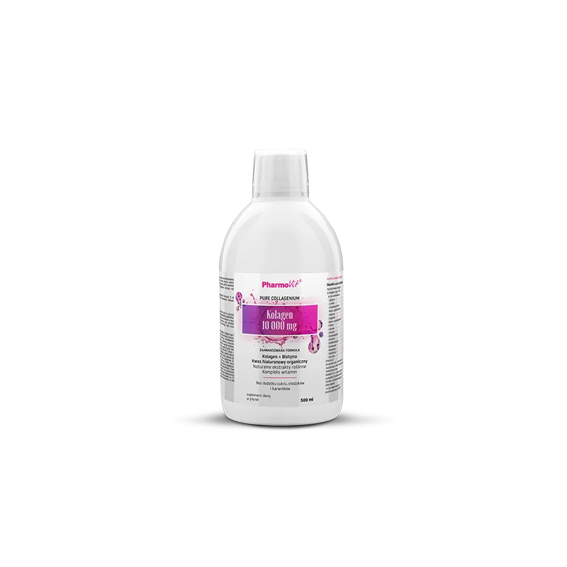 Kolagen w Płynie Bezglutenowy 500 ml - Pharmovit