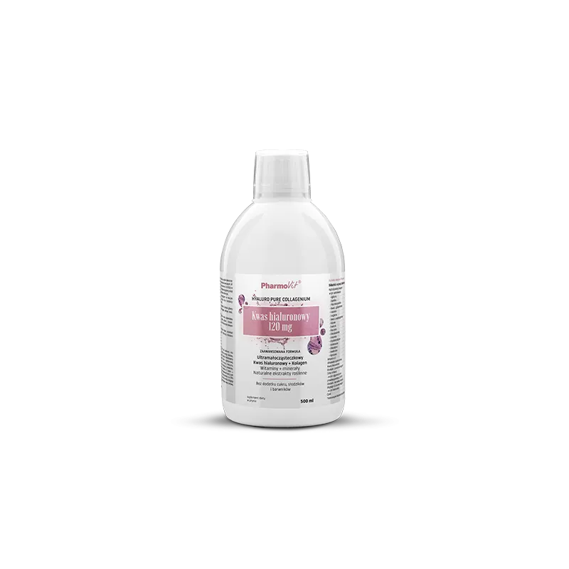 Kwas Hialuronowy w Płynie Bezglutenowy 500 ml - Pharmovit