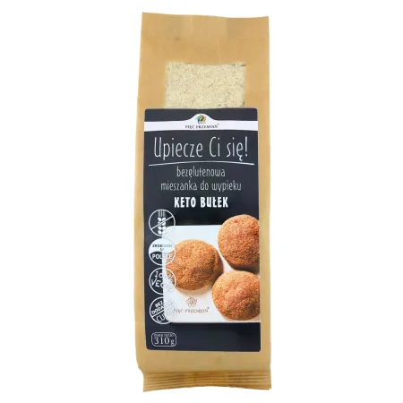 Mieszanka keto do bułek bezglutenowych | Pięć Przemian