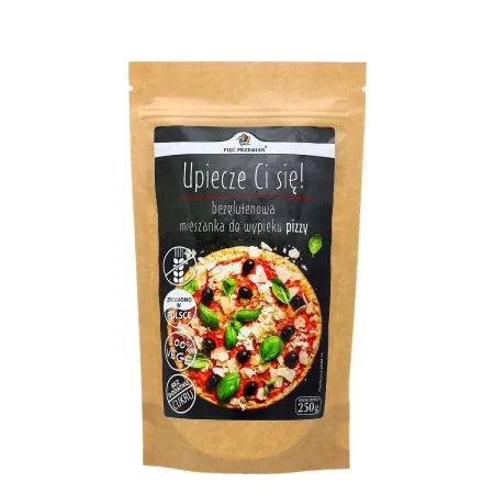 Mieszanka do pizzy bezglutenowa i bez cukru | Pięć Przemian