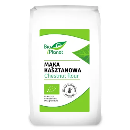 Mąka Kasztanowa Bezglutenowa BIO 400 g – Bio Planet