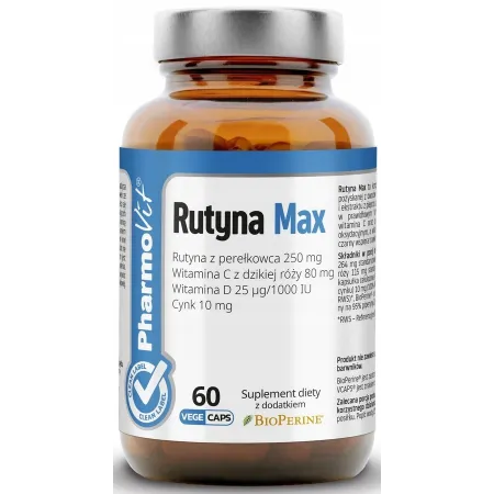 Rutyna Max 60 kapsułek – Wsparcie Odporności | Pharmovit