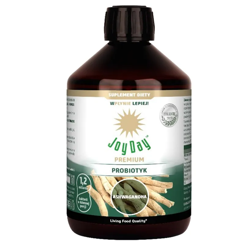 Probiotyk z Ashwagandhą BIO 500 ml - Naturalne Wsparcie