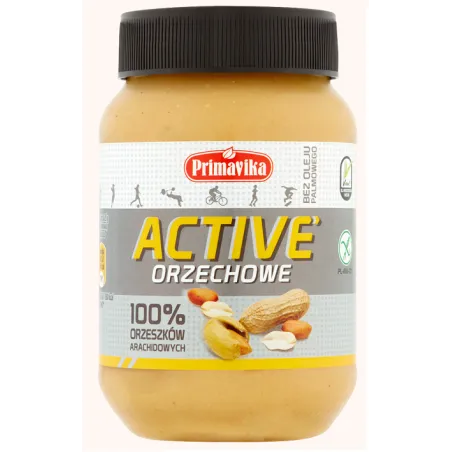 Krem z Prażonych Orzeszków Ziemnych Active 470 g - Bezglutenowy