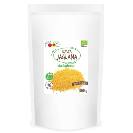 KASZA JAGLANA BEZGLUTENOWA BIO 500 g - DENVER FOOD