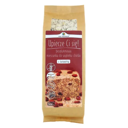 Mieszanka do Wypieku Chleba z Żurawiną Bezglutenowa 500 g
