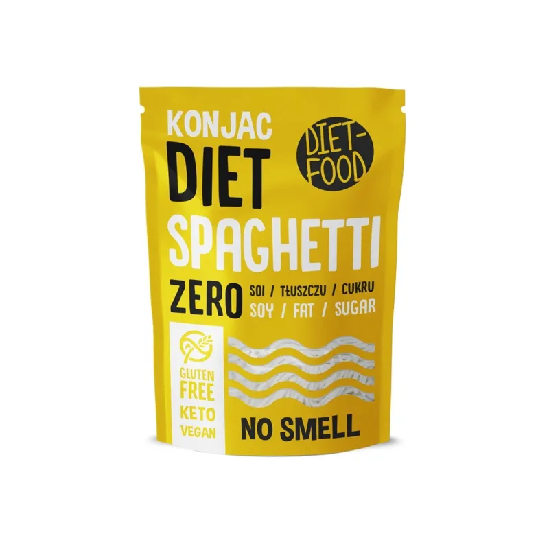 Makaron Konjac Spaghetti 270 g – Bezglutenowy i Niskokaloryczny
