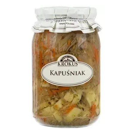 Zupa Kapuśniak Bezglutenowy 810 g - Krokus | Naturalna i Wegańska