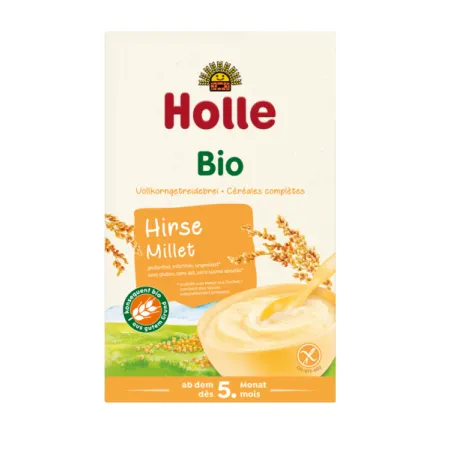 Kaszka Jaglana BIO Holle 250 g - Bezglutenowa Żywność Dla Niemowląt