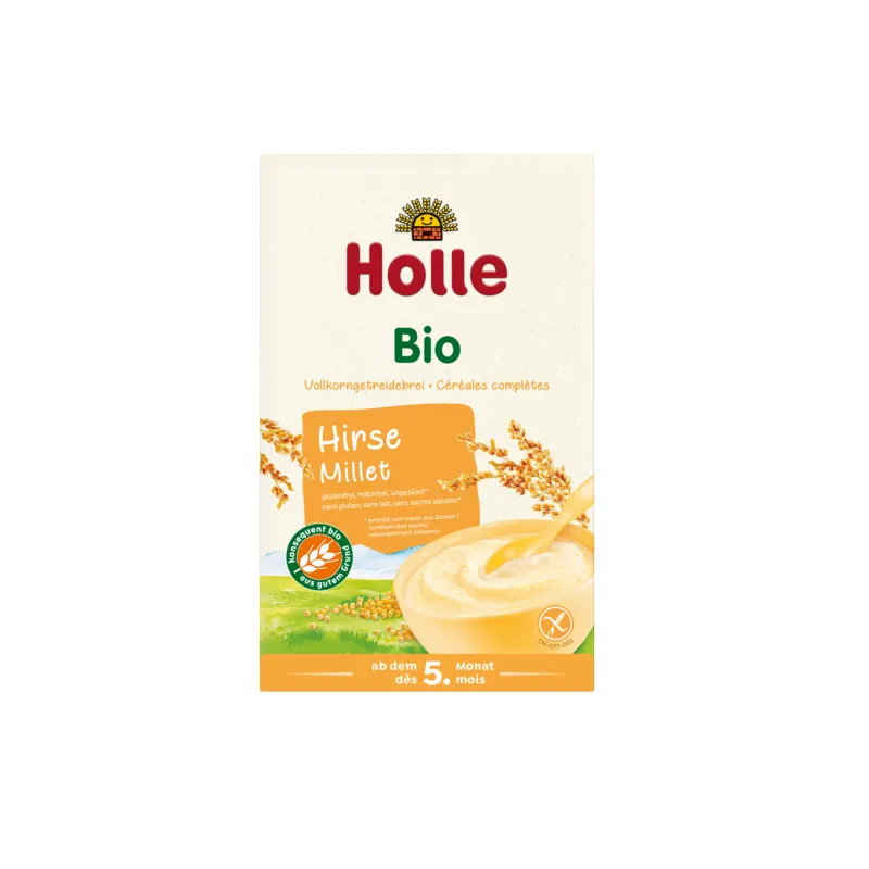 Kaszka Jaglana BIO Holle 250 g - Bezglutenowa Żywność Dla Niemowląt