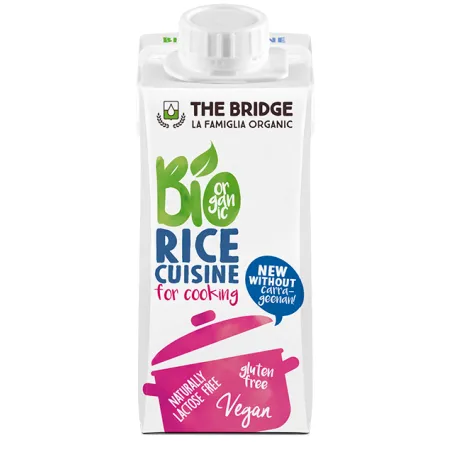 Krem Ryżowy BIO 200 ml - Bezglutenowy i Wegański