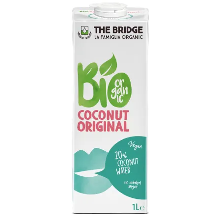 Napój Kokosowy Original BIO 1 L - Bezglutenowy i Wegański