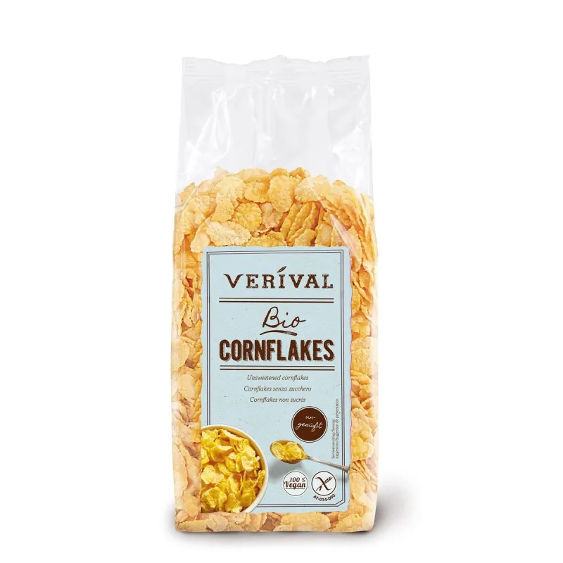 Płatki Kukurydziane BIO 250 g – Bezglutenowe i Bez Dodatku Cukru