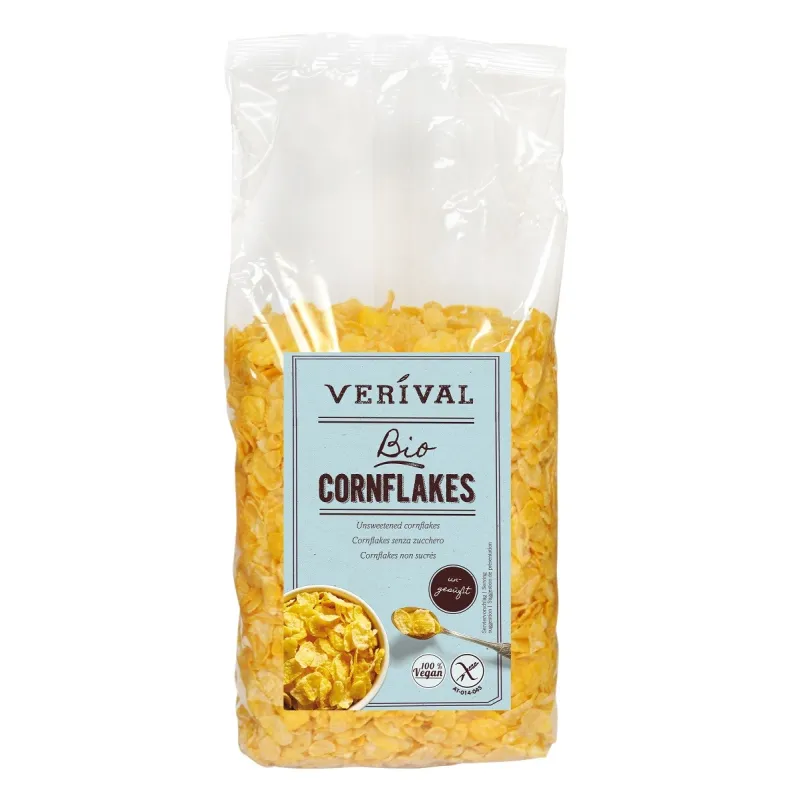 Płatki Kukurydziane BIO 500 g – Bezglutenowe i Bez Dodatku Cukru