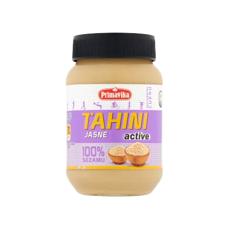 Tahini Jasne Active – Pasta Sezamowa Bezglutenowa BIO 460 g