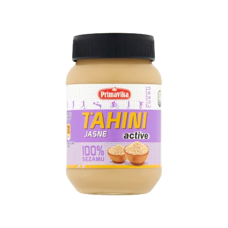 Tahini Jasne Active – Pasta Sezamowa Bezglutenowa BIO 460 g