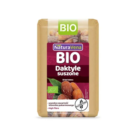 Daktyle suszone bezglutenowe BIO 400 g – Naturavena
