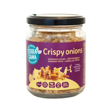 Cebulka Prażona Bezglutenowa BIO 75 g – Ekologiczna, Chrupiąca