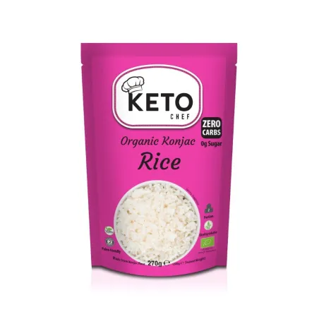 Makaron Konjac Rice BIO 270 g – Bezglutenowy, Wegański, Keto