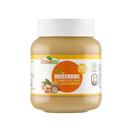 Krem z Orzeszków Ziemnych BIO 360 g – Bezglutenowy | Primavika