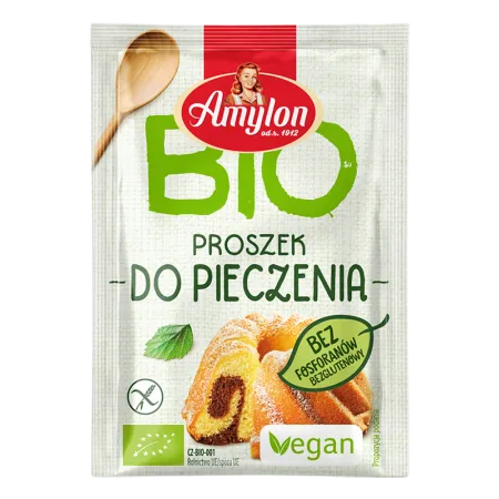Proszek do Pieczenia BIO 12 g – Bezglutenowy | Amylon