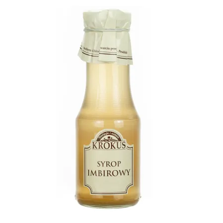 Syrop Imbirowy Bezglutenowy 355 g (280 ml) | Krokus
