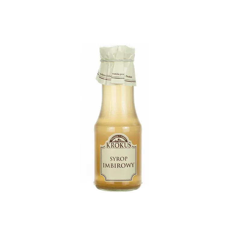 Syrop Imbirowy Bezglutenowy 355 g (280 ml) | Krokus