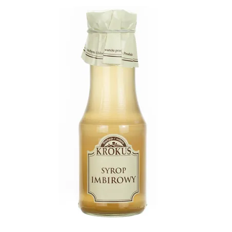 Syrop Imbirowy Bezglutenowy 355 g (280 ml) | Krokus