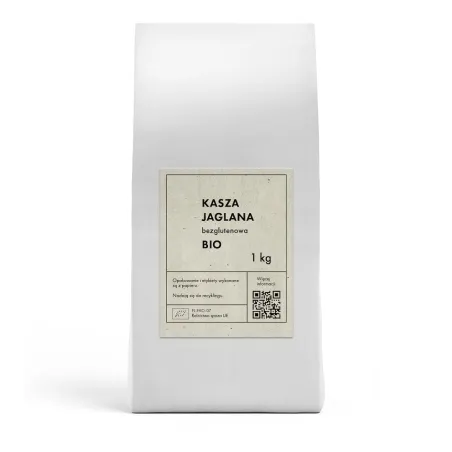 Kasza jaglana BIO 1 kg – ekologiczna, bezglutenowa, zdrowa