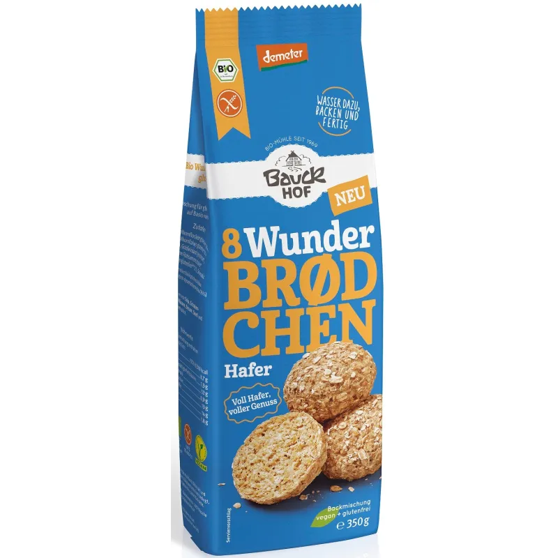 Mieszanka do bułek owsianych bezglutenowych Demeter BIO 350 g